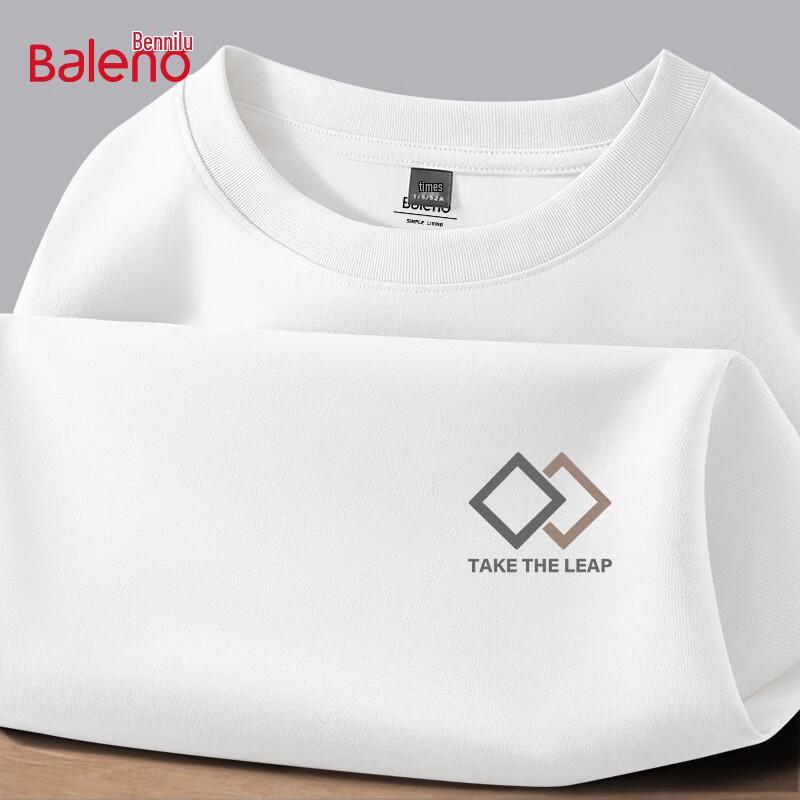 Baleno herr t-shirt med lång ärm i ren bomull