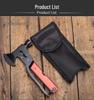 Popular 16-in-1 Multi-functional Car Axe Hammer Emergency Tool for Camping and Outdoors
