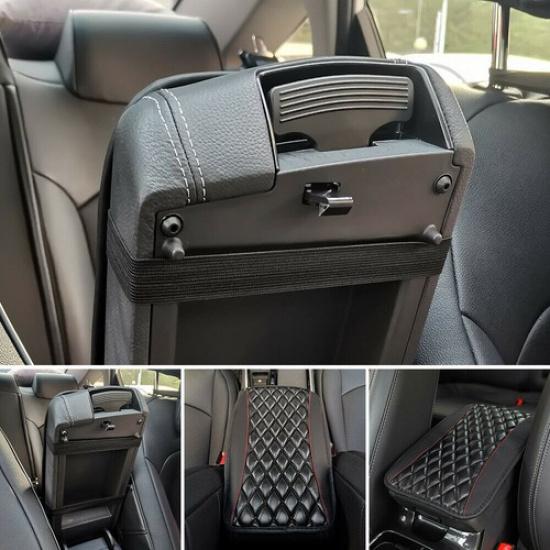 Car Accessories Armrest Box Cushion Cover Center Console Pad Protector Universal