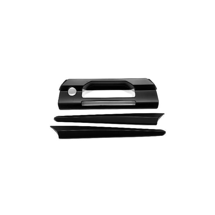 Für Ford Ranger   2024 Hintertürgriff Schale Rahmen Abdeckung ABS Matt Chrom Heckklappenleisten Zierleisten Auto Styling Zubehör