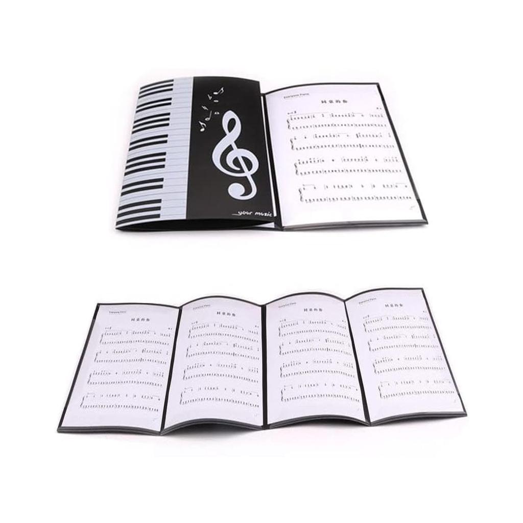 Notenblätter 4 6 Blätter A4 Unterrichtsmusik Digitales Zubehör Ablage, Seiten, Aufbewahrung, Größe, Erweiterbar, Ablage, Umschlag, Blatt, Komposition, Klavier, Klavier,
