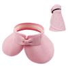 Sun Straw Summer Hat With Bow Decoration And Foldable Design For Outdoor Daily