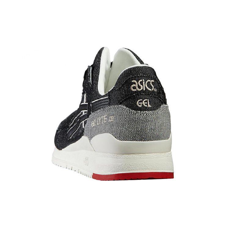 Asics Gel-Lyte III Men Black Denim Lifestyle Sneakers HN6C0-9090