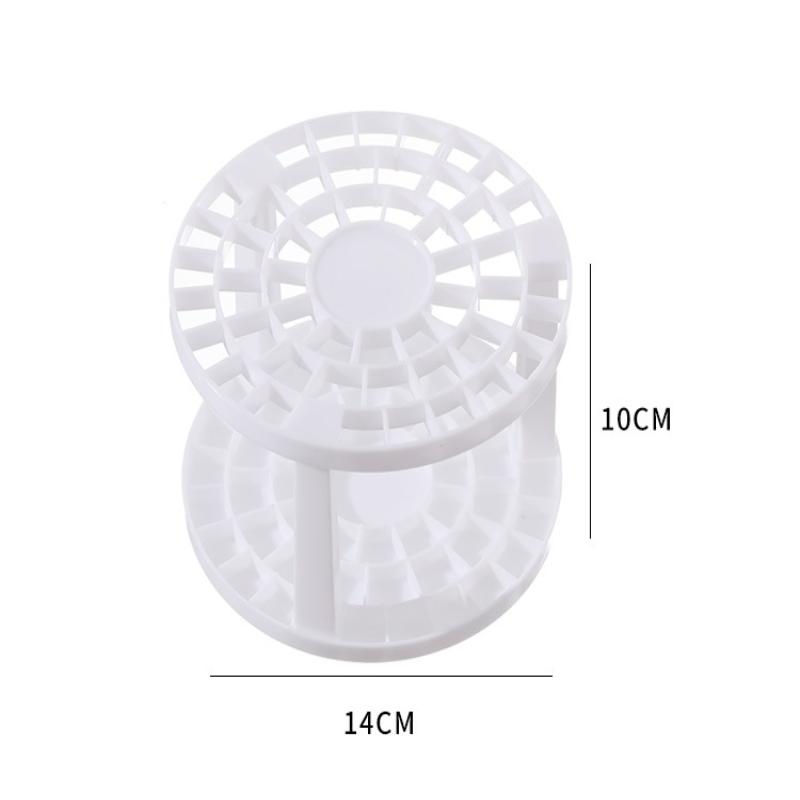 1Pcs Multi Hole Plastic Pencil Storage Rack Makeup Brush Holder For Desk Office Makeup Artist Classroom Stationery Storage