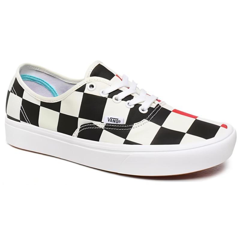 Vans Comfycush Authentic 'Black White Red' Vans VN0A3WM7WW7