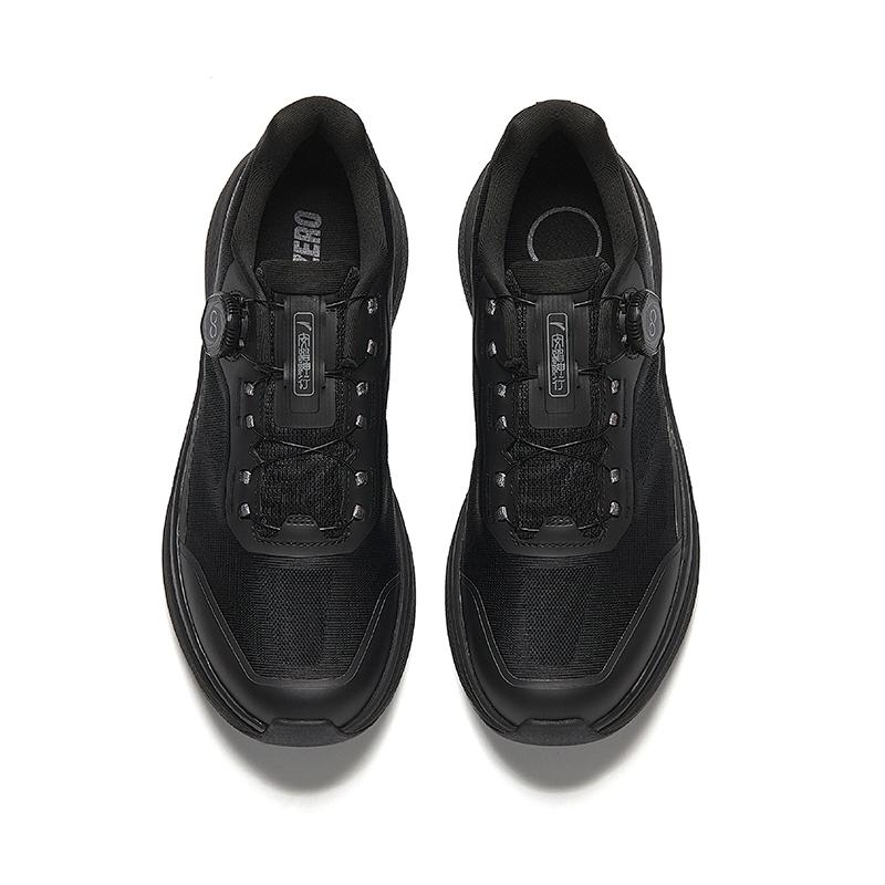 Anta Training Series Shenxing 12 Pro Urban Commuting Shock Absorbing Breathable Low Top Training Shoes Men Sneaker Basic-Black 112537711-1