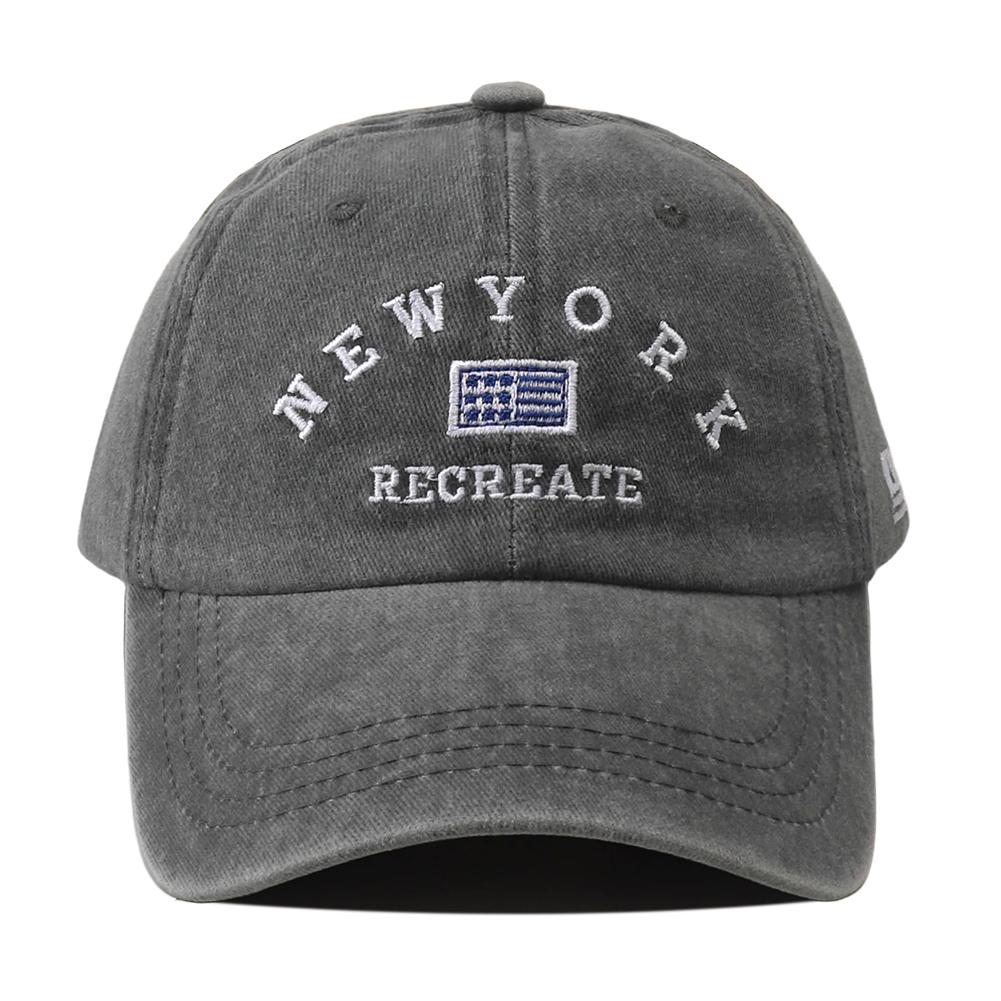 

Women Vintage Washed Cotton Baseball Cap Adjustable Latest York Letter Prints Embroidery Snapback Hats For Women Men Soft Top Sunhat For Men And Adjustable
