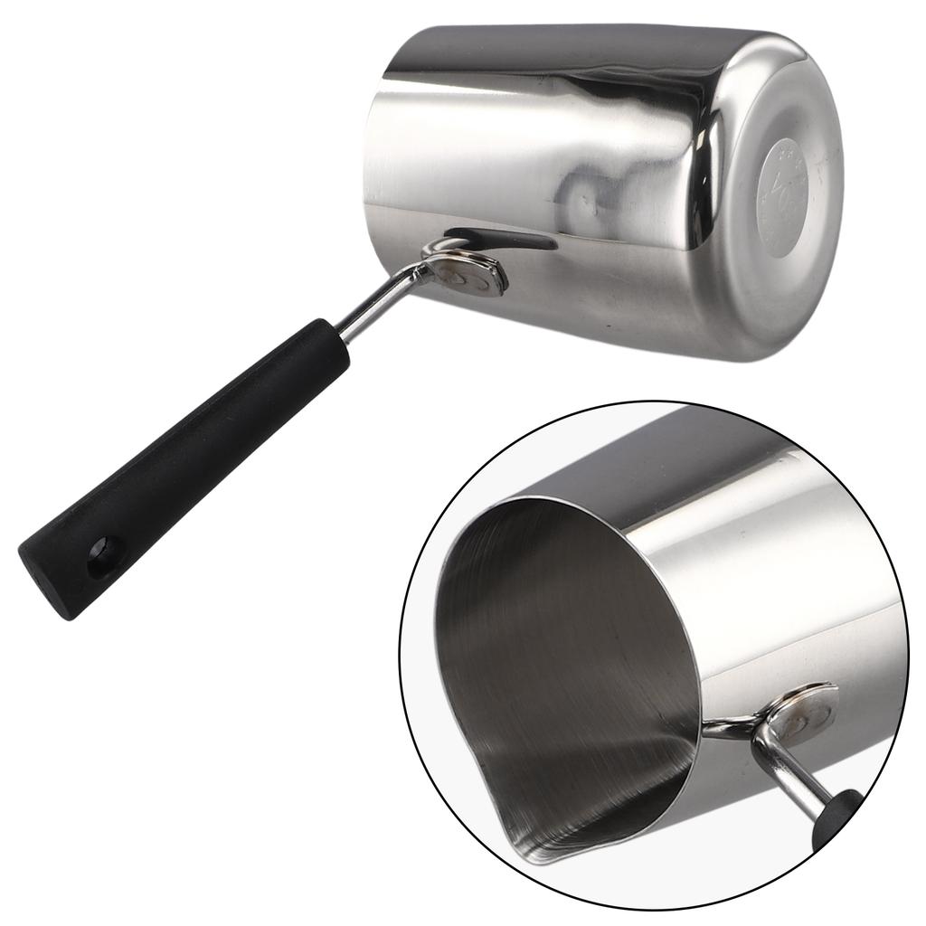 Practical Brand New High Quality Long Lasting Coffee Jug Pitcher Milk Frothing Pot Spare Accessories Candle Easy Installation