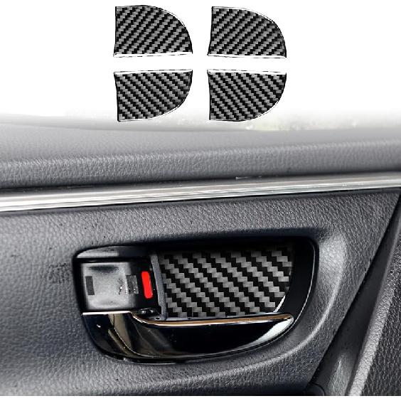 Center Console Car Gear Shift Panel Cover Carbon Fiber Sticker Car Interior Trim Compatible with Toyota Corolla 2014 2015 2016 2017 2018 Accessories
