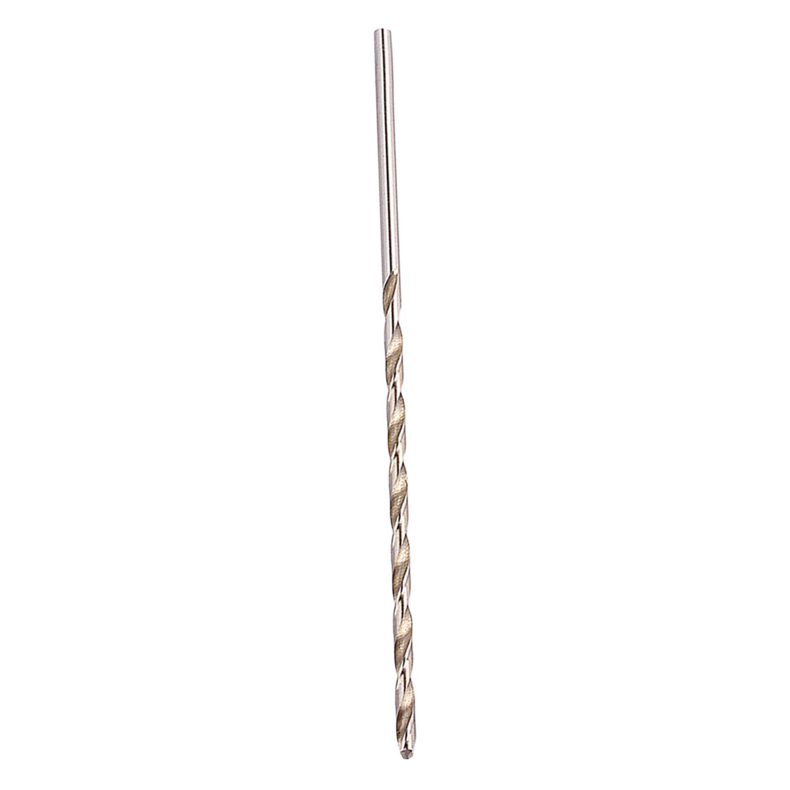 

160mm Extra Drill Bits, 4mm Lengthened Straight Shank HSS Drill Bits, for Drilling Wood, Aluminum, Plastic