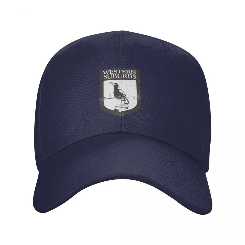 Western Suburbs Magpies Retro Baseball Cap designer cap Golf Cap Sun Hat For Children Unisex Womens