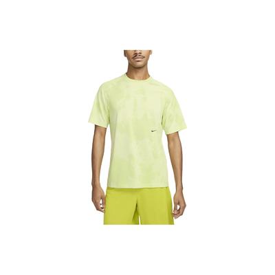 Dri-Fit Adv A.P.S. Retro Tie-Dye Print Quick-Dry Training Short-Sleeve Crew Neck T-Shirt With Raglan Sleeves Men Tops Coconut-Milk DX6955-113