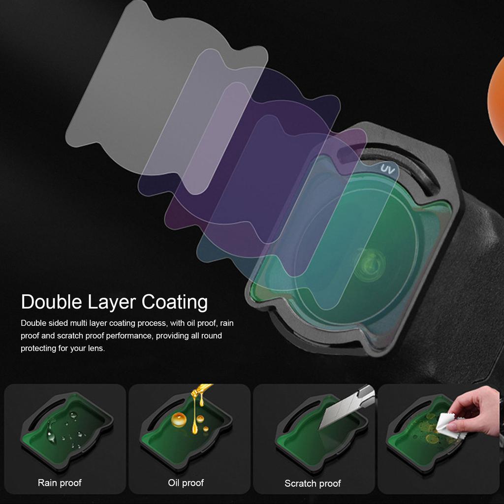 Protective Filter for O4 Air Unit Pro Optical Glass FPV Camera Lens Protector Filter for DIY FPV Drones Drone FPV Camera Filter