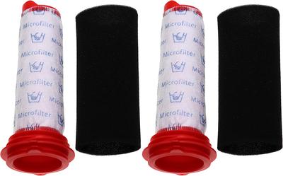 2x Filter for Bosch Athlet 00754176 BBH6P BCH6L BBH732 BBH BCH Washable