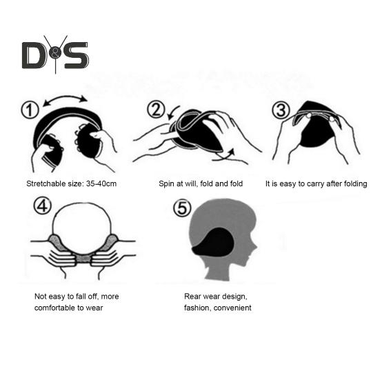 Ohrenschützer für den Winter, extra warm, faltbar, tragbares Design, rutschfest, schützt vor kaltem Wind, Ohrenwärmer für Outdoor-Aktivitäten, Reisen, Radfahren