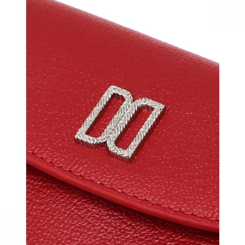 Daks Leather Card Wallet Red Dcwa6e191r2