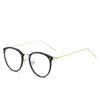 Anti-blue Light Glasses Round Metal Eyewear Women Men High Quality Eyeglasses Blue Light Blocking Man Lady Computer Eyeglasses