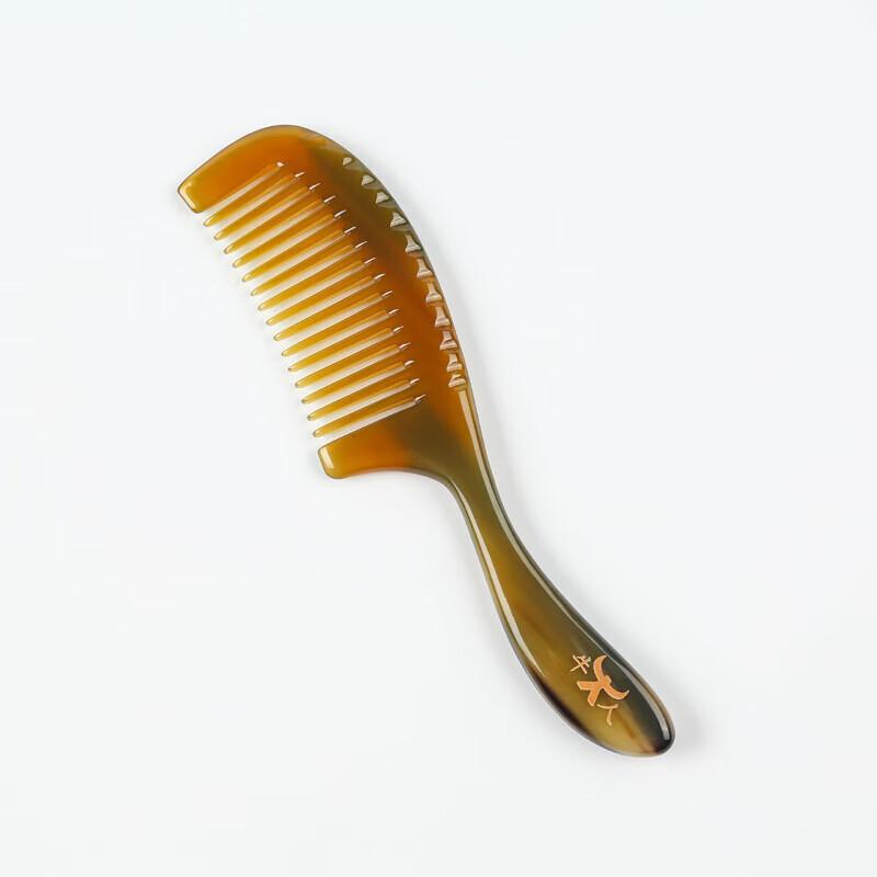 Natural Ox Horn Head Massage Comb