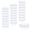 Thunder Group Round 3cm Set of Melamine Dishwasher Commercial Product Peepholes, 7.6cm Diameter, Height, 24, Safe, Shatter-Resistant, Use, White,