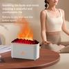 Flame Aromatherapy Essential Oil Diffuser Humidifier Desktop Diffuser Volcanic Night Light Desktop 7 Flame Colors Humidifier
