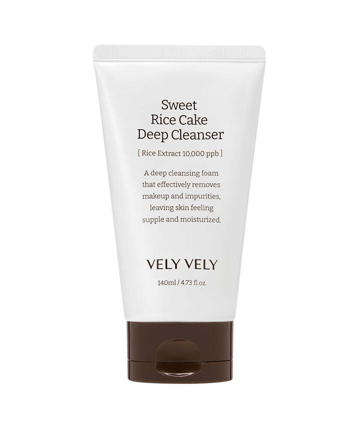 Glutinous rice cake deep cleanser