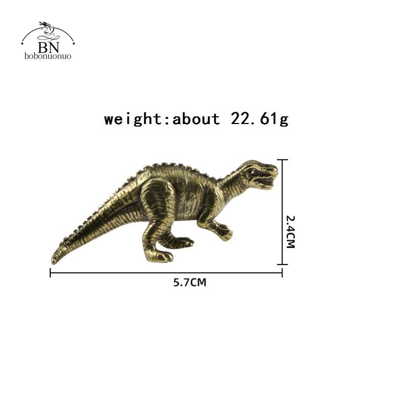 

Медь Древнее Животное Тираннозавр Рекс Статуэтка Украшение для Автомобиля Ремесло Аксессуары для Дома Декор Ретро Латунь Динозавр Миниатюрная Фигурка