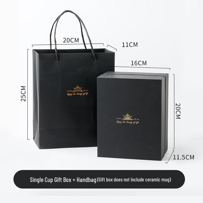 Creative Chubby Ceramic Mug with Large Handle