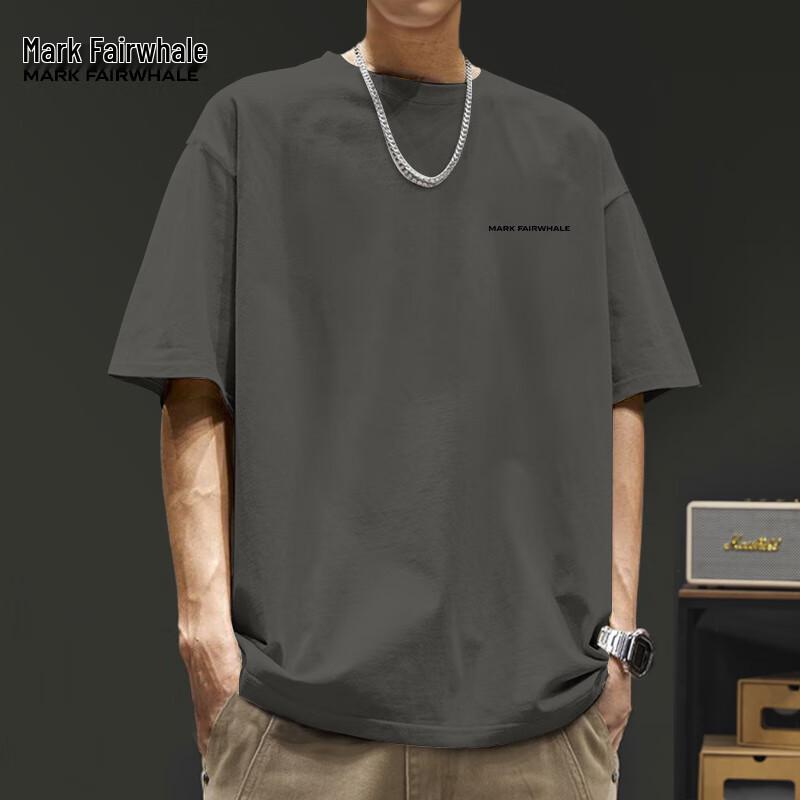 Mark Fairwhale Men's Casual Round Neck T-Shirt