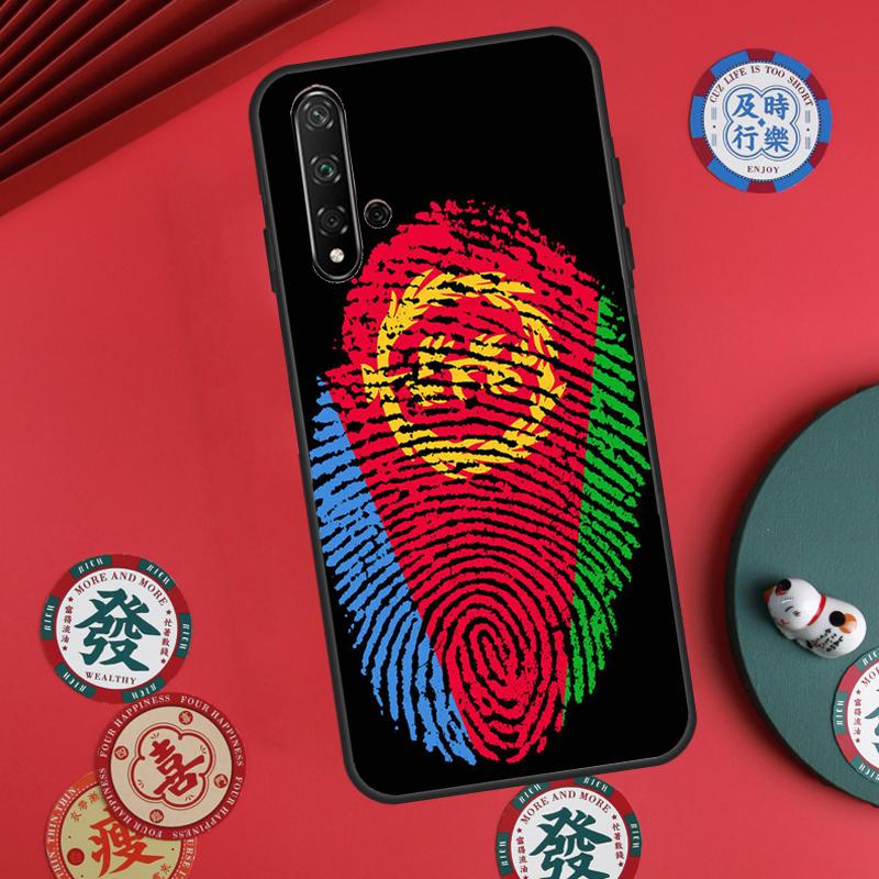 Eritrea Flag For Huawei Nova 11i 8i 12i 12s 9 10 SE Y60 Y70 Y90 Y72 Y73 Y61 Y91 P60 Pro P30 P40 Lite Case