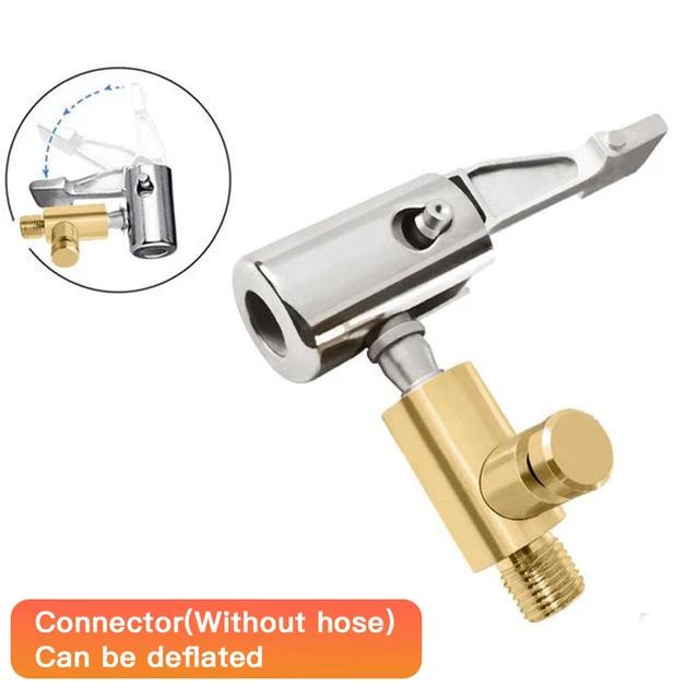 

Портативний надувний насос для автомобільних шин Пневматичний патрон Компресор для накачування шин Патрон шин із роз’ємом для ремонту шлангів