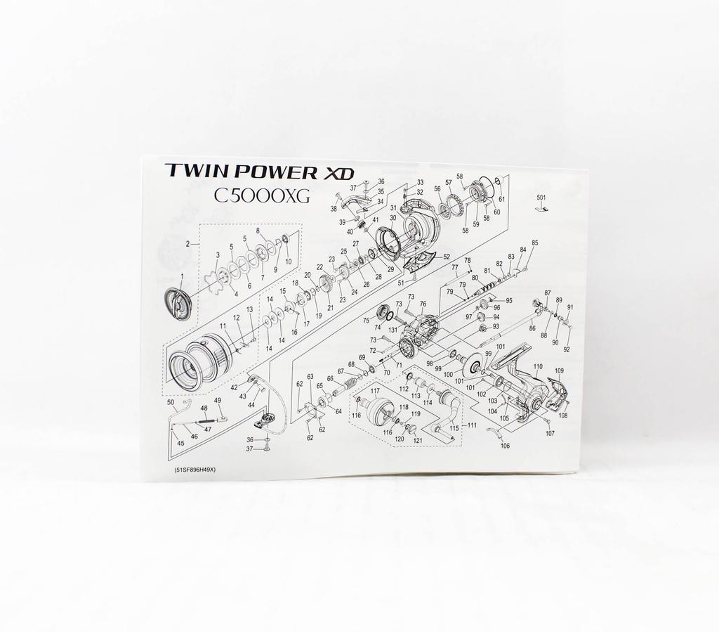 Shimano Reel Spinning Twinpower XD C5000XG TPXDC5000XGFB 2025 (1444)