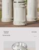 New Large Capacity 316 Stainless Steel Travel Thermos with Steel Lid - Outdoor & Car Water Bottle Cup
