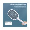 6 LED Handheld Electric Killing Fly Bug Trap LED Lamp UV Light USB Rechargeable