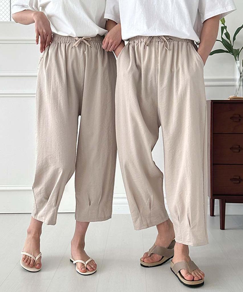Seumiseuteilleo Classic Rayon Baggy Balloon Pants (3 Colors)
