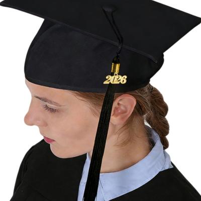 Matowa czapka z daszkiem z regulowanym elastycznym paskiem na Graduation High Unisex 2026 Chwost Szkoła Gimnazjum