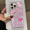 Retro Gradient purple Leopard Girls Phone Case for iphone 16 15 14 7 8 Plus 13 11 12 Pro Max X XS XR SE 2022 2020 16e Back Cover