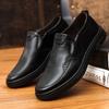 Leather Soft Sole Medium and Low Top Casual Shoes New Spring Men's Shoes Men's Business Casual Shoes Leather Shoes Men's
