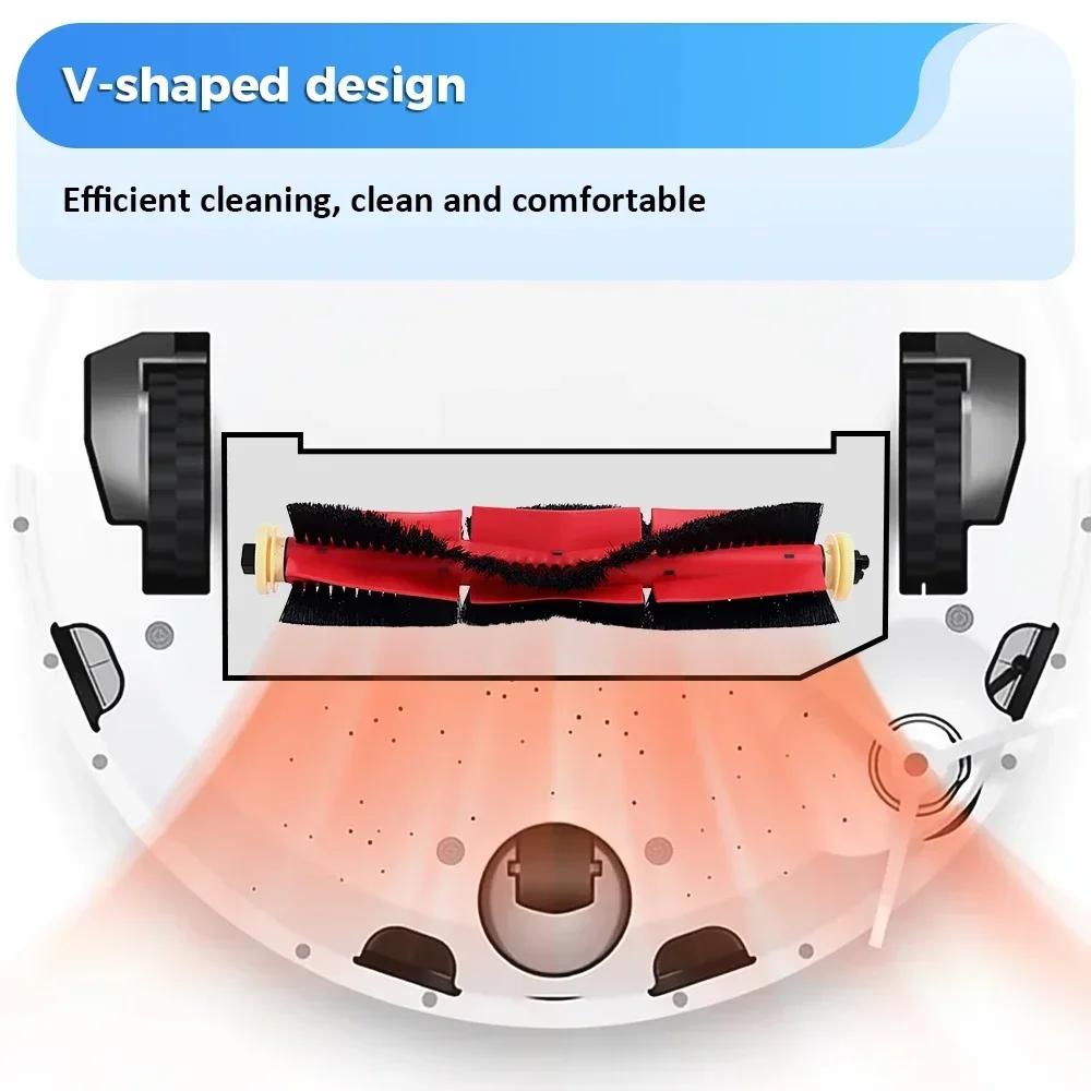 Roller Side Brush HEPA Filter Mop Cloth For Roborock S5 S50 S51 S52 S55 S6 S6 Pure S6 MaxV T6 T7 E4 E5 Vacuum Cleaner Part