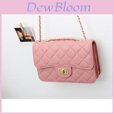 2023 New Hollow Chain Lock Bag Street Style Fashion Mini Single Shoulder Crossbody Bag Women's Small Bag