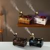Retro-Grammophon Bluetooth Aroma-Diffusor & Lautsprecher - Stilles Geschenk für Zuhause, Kosmetikstudio oder Hotel
