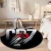 Ronaldo's Round Floor Rug Suitable for Bedrooms Hallway Kitchen Game Room Antislip Round Carpet Office home decor