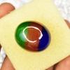 Natural Tourmaline Loose Gemstone Multicolor 84.35 ct Oval Cut for Her October Birthday Birthstone