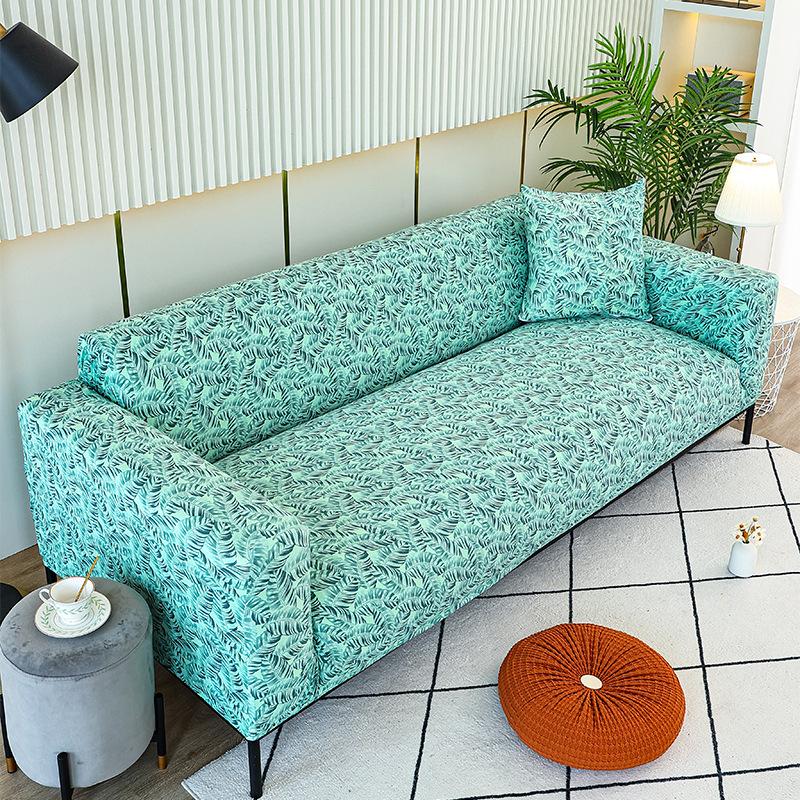 Stretch Sofa Cover Universal All InJUEusive Anti Scratch Lazy Printing Modern Slipcover for Four Seasons Simple Design