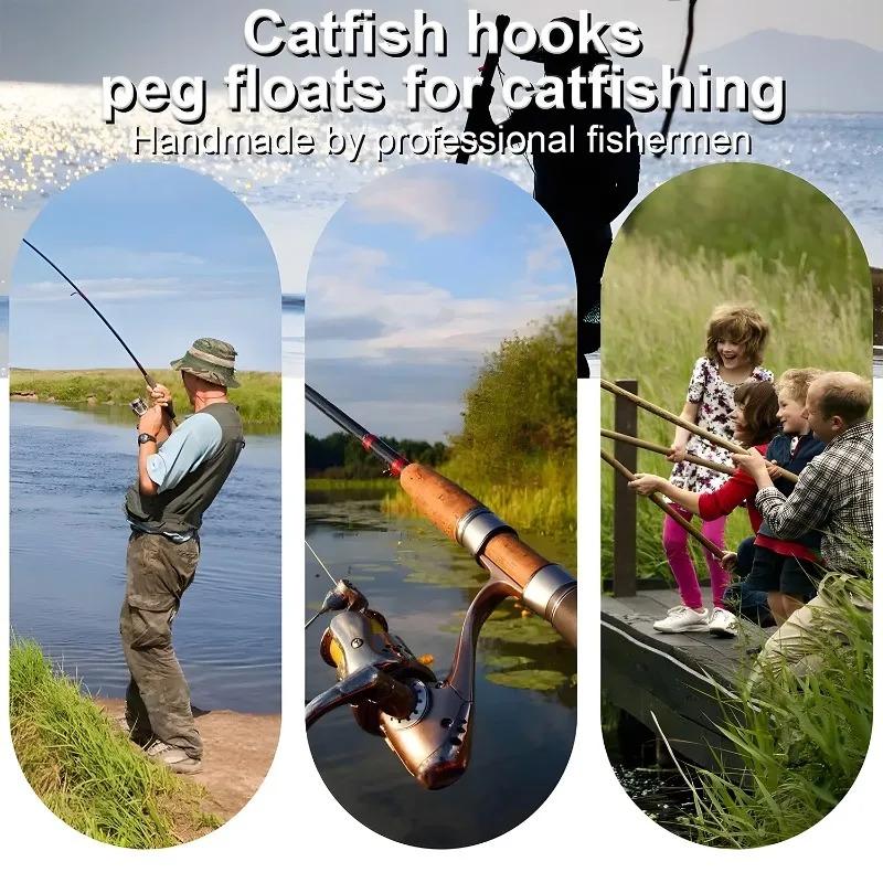 Ready-Made Carp Fishing Hair Rigs, Double Hook Suspension Anti-Bottom Design, High Carbon Steel Fishing Hooks Fishing Accessories