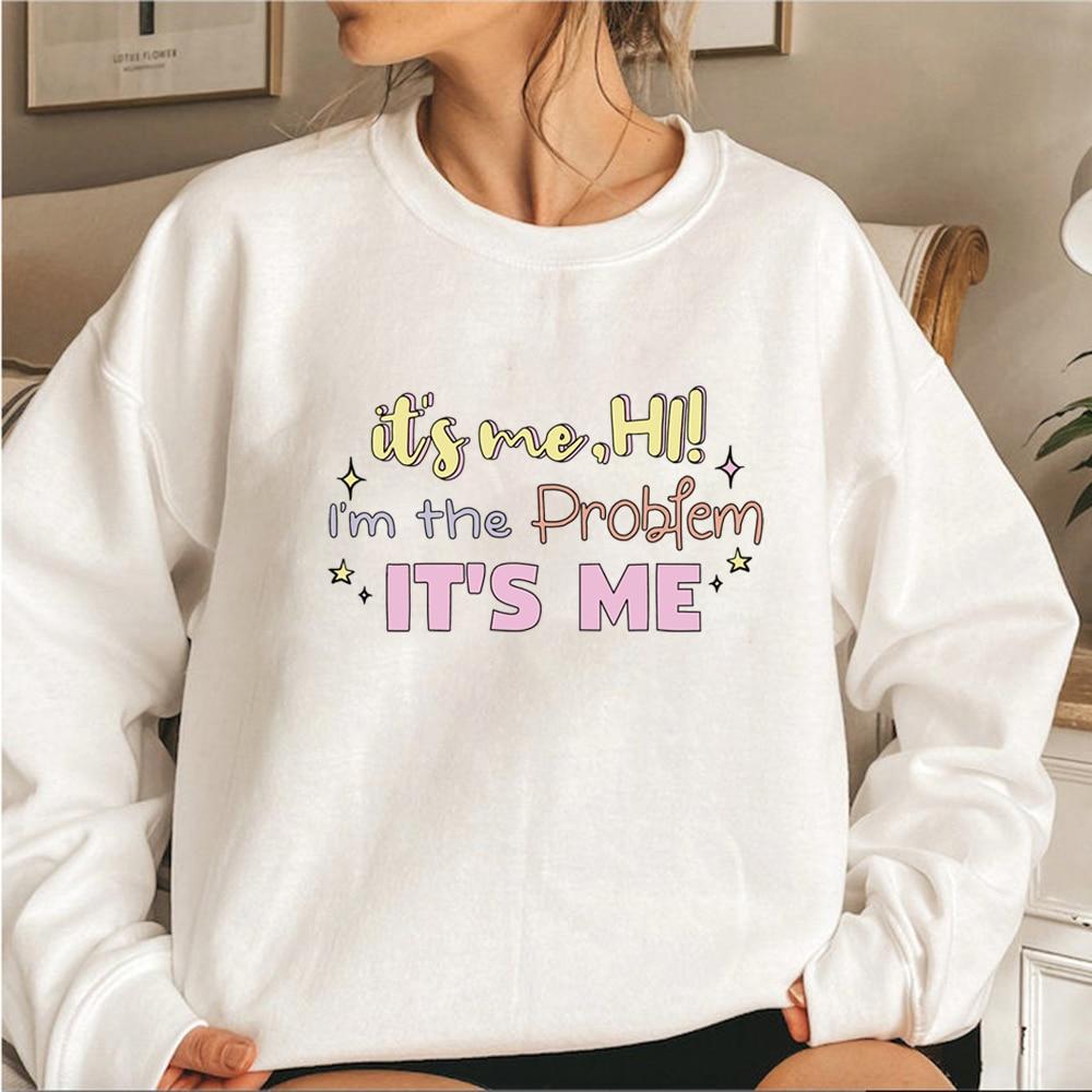 Its Me Hi Im The Problem Sweatshirt Anti Hero Taylor Midnights Inspired Pullover TS Midnights New Album Y2k Crewneck Sweashirts