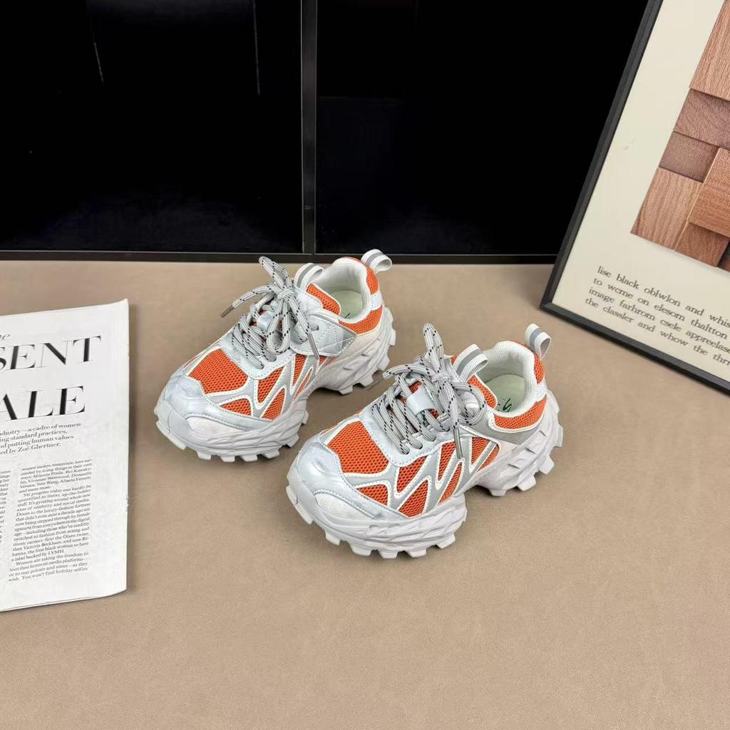 Spring Children's Mesh Breathable Retro Non-slip Unisex Sports Shoes