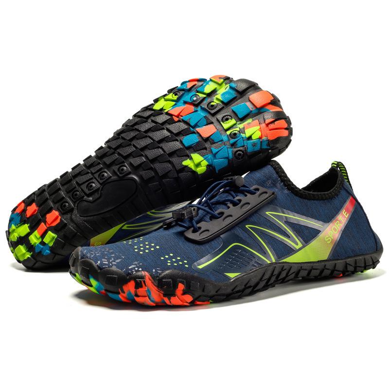 

Men s shoes 2020 summer new mesh shoes breathable mesh traceability shoes summer non-slip outdoor sports and leisure men s shoes 35 синий