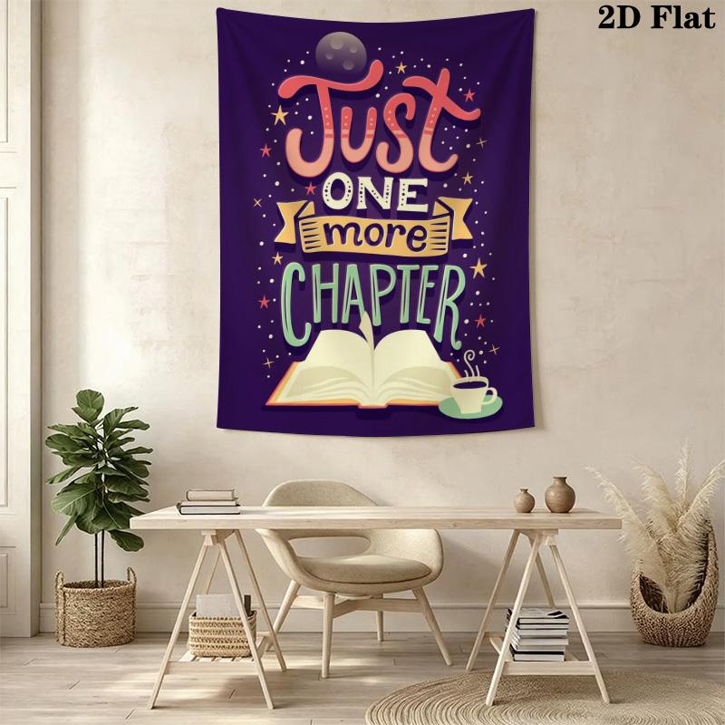 Gifts for Book Lovers Pattern Home Decor Tapestry, Wall Hanging, Decorative RV Wall Cloth.ZGT0914119