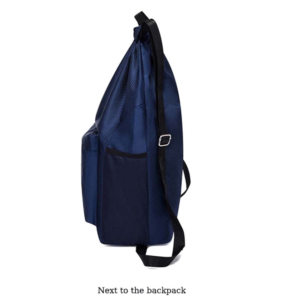 Portable Oxford Cloth Backpack Quick Drying Drawstring School Bag Daily Gym Drawstring Bag Friends