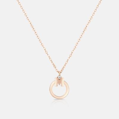 M Basic Rose Necklace A231Bn9126Rpa 42Cm